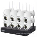 Tuya 8CH 3MP WiFi NVR Kit with 12.5 Inch LCD Monitor - Wireless CCTV Camera System